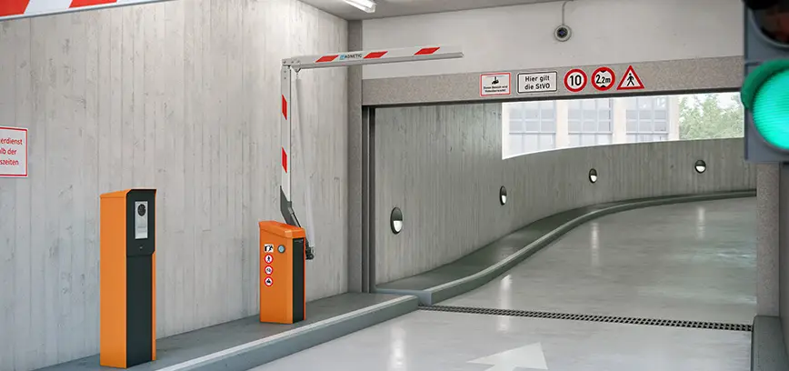 Szlaban parkingowy Magnetic Parking Pro - system kontroli wjazdu