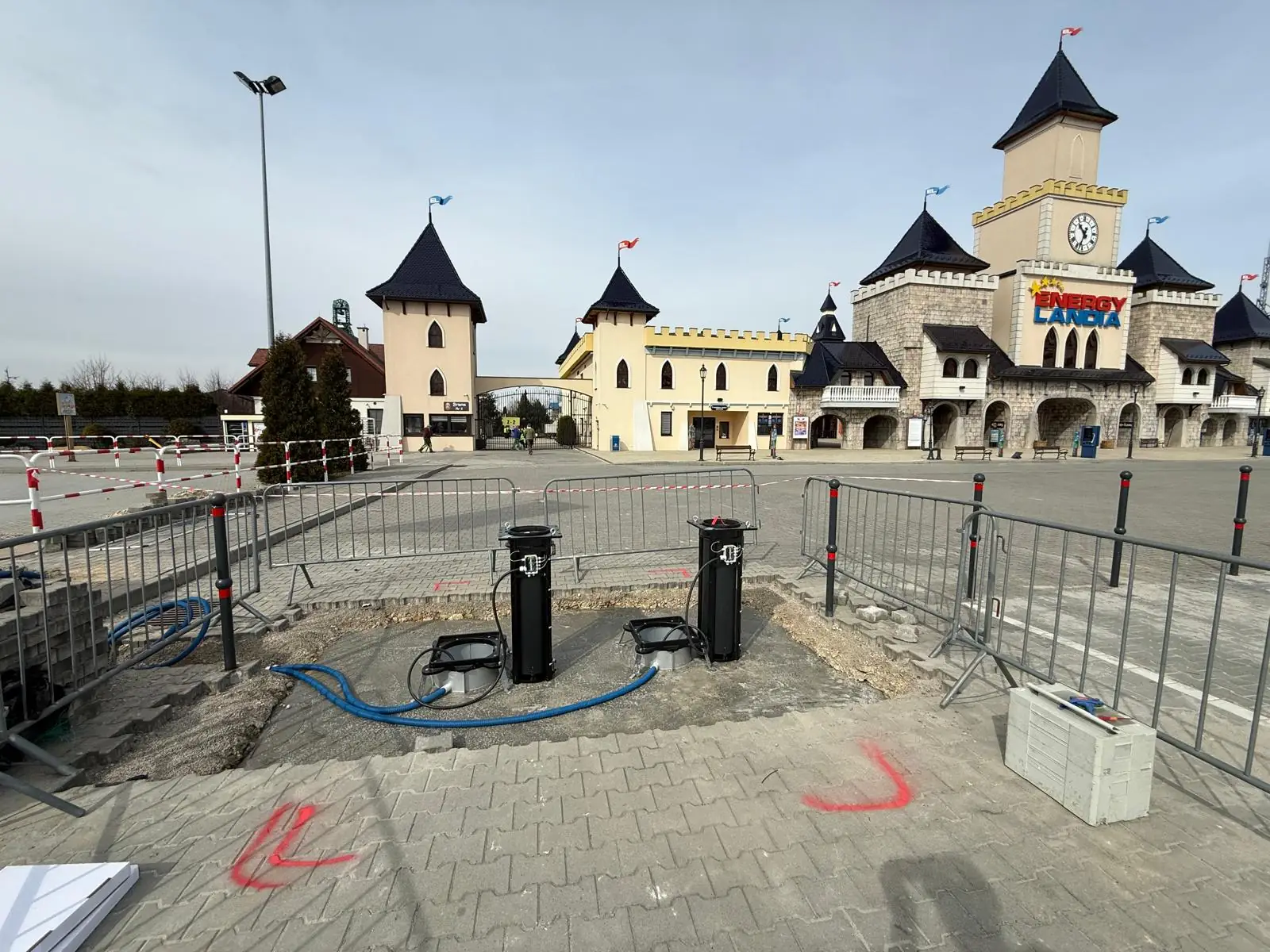 Słupki Energylandia