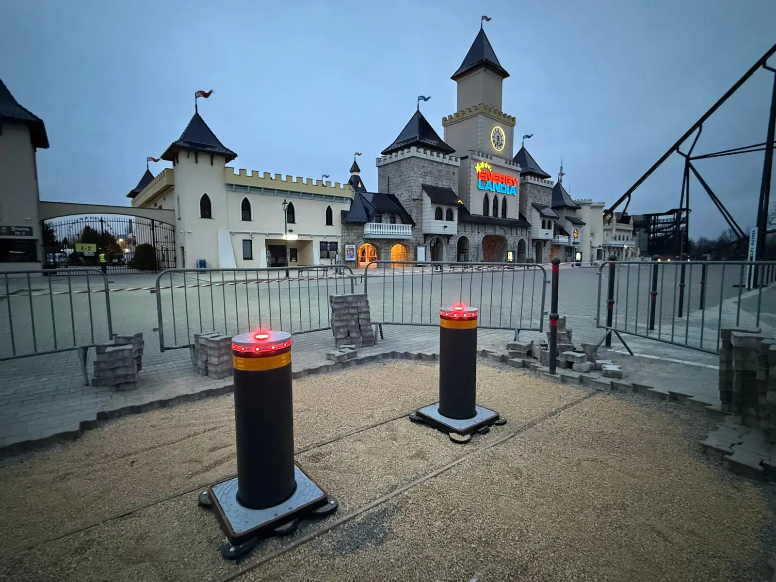 Słupki Energylandia